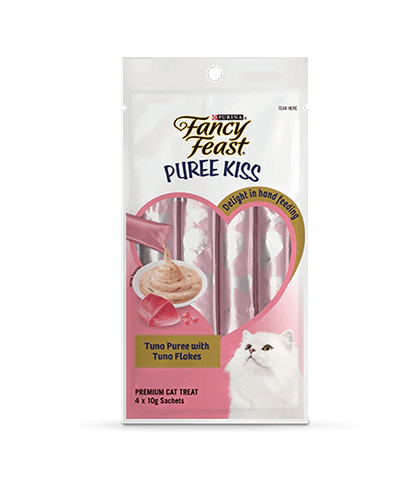 FANCY FEAST Puree Kiss Tuna Tuna Cat Treats Purina New Zealand